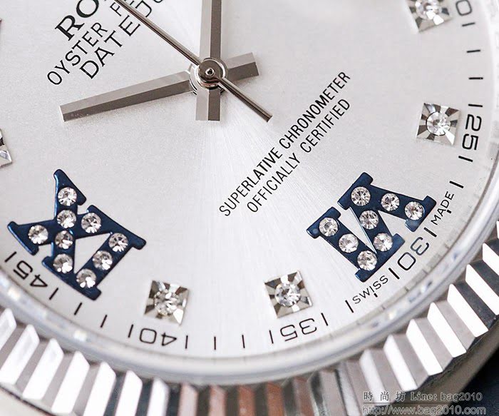 ROLEX勞力士 日誌月相型 904蠔式鋼 18k微納米電鍍金 五珠帶 三度防水性能 全自動進口機械男表  wssb5066